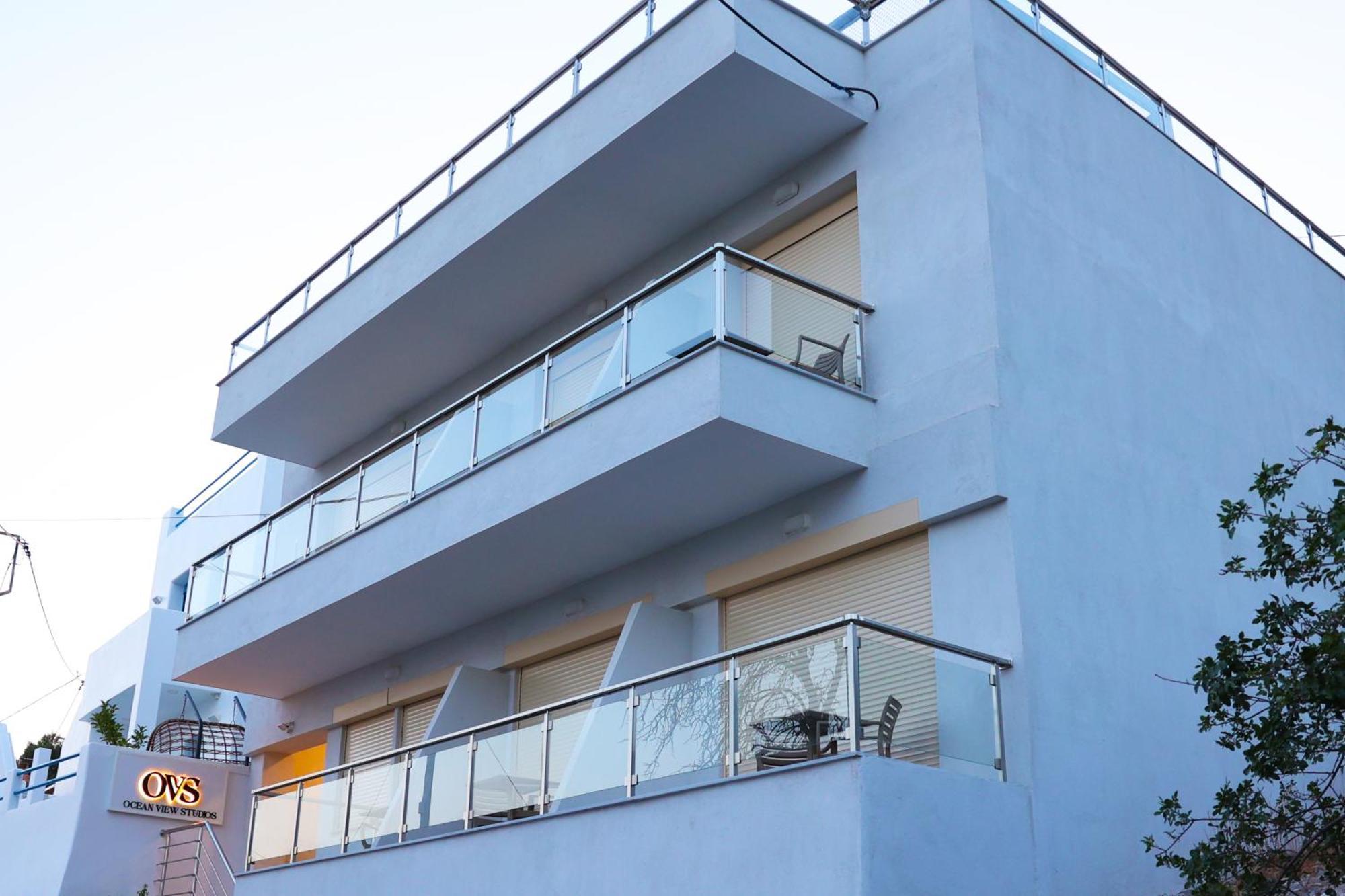 Ocean View Studios And Luxury Rooms Plomari Exterior photo